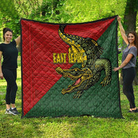 Sepik River Crocodile & Arts Festival Melanesian Pattern Quilt LT03 - Polynesian Pride