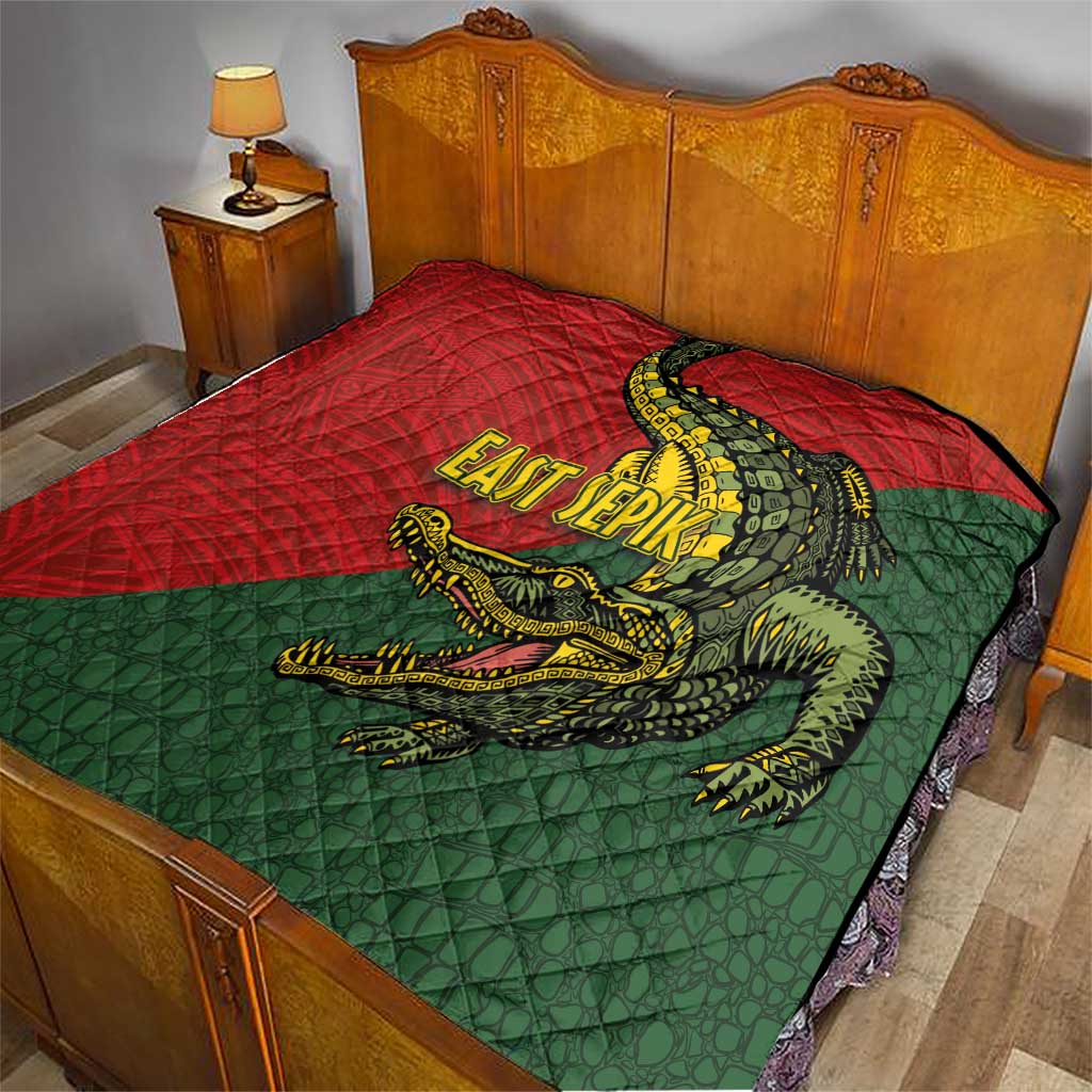 Sepik River Crocodile & Arts Festival Melanesian Pattern Quilt LT03 - Polynesian Pride