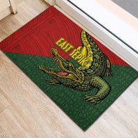 Sepik River Crocodile & Arts Festival Melanesian Pattern Rubber Doormat