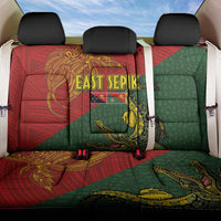 Sepik River Crocodile & Arts Festival Back Car Seat Cover Bird-of-paradise Melanesian Tattoo