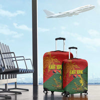 Sepik River Crocodile & Arts Festival Luggage Cover Bird-of-paradise Melanesian Tattoo