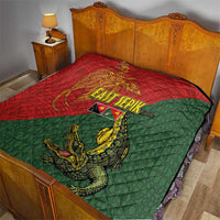Sepik River Crocodile & Arts Festival Quilt Bird-of-paradise Melanesian Tattoo LT03 - Polynesian Pride