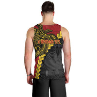Papua New Guinea Independence Day Men Tank Top Bird-of-paradise Melanesian Tattoo