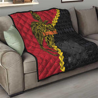 Papua New Guinea Independence Day Quilt Bird-of-paradise Melanesian Tattoo LT03 - Polynesian Pride