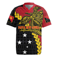 Papua New Guinea Independence Day Rugby Jersey Bird-of-paradise Melanesian Tattoo