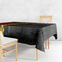 Papua New Guinea Independence Day Tablecloth Bird-of-paradise Melanesian Tattoo LT03 - Polynesian Pride