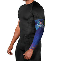 Fiji Day Arm Sleeves Coral Reef with Tapa Motifs and Hibiscus Ocean Vibe LT03 - Polynesian Pride
