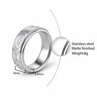 Traditional Samoa Maori Ornament Style White Art Classic Ring - Polynesian Pride