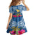 Custom Hawaii Lanai Island Family Matching Off Shoulder Maxi Dress and Hawaiian Shirt Hibiscus Turle and Map with Polynesian Spiral LT03 - Polynesian Pride