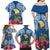 Custom Hawaii Lanai Island Family Matching Off Shoulder Maxi Dress and Hawaiian Shirt Hibiscus Turle and Map with Polynesian Spiral LT03 - Polynesian Pride