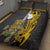 Hawaii Lanai Island Quilt Bed Set Hawaiian Warrior and Kakau Symbols Abstract Tattoo LT03 - Polynesian Pride