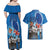 Fiji Rugby Sevens Couples Matching Off Shoulder Maxi Dress and Hawaiian Shirt Commemorate Gold Medal - Rio de Janeiro 2016