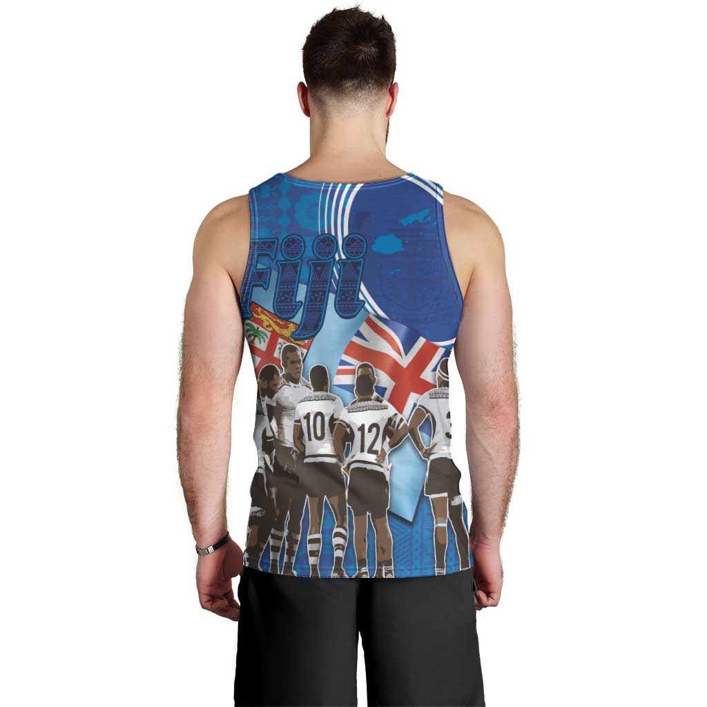 Fiji Rugby Sevens Men Tank Top Commemorate Gold Medal - Rio de Janeiro 2016