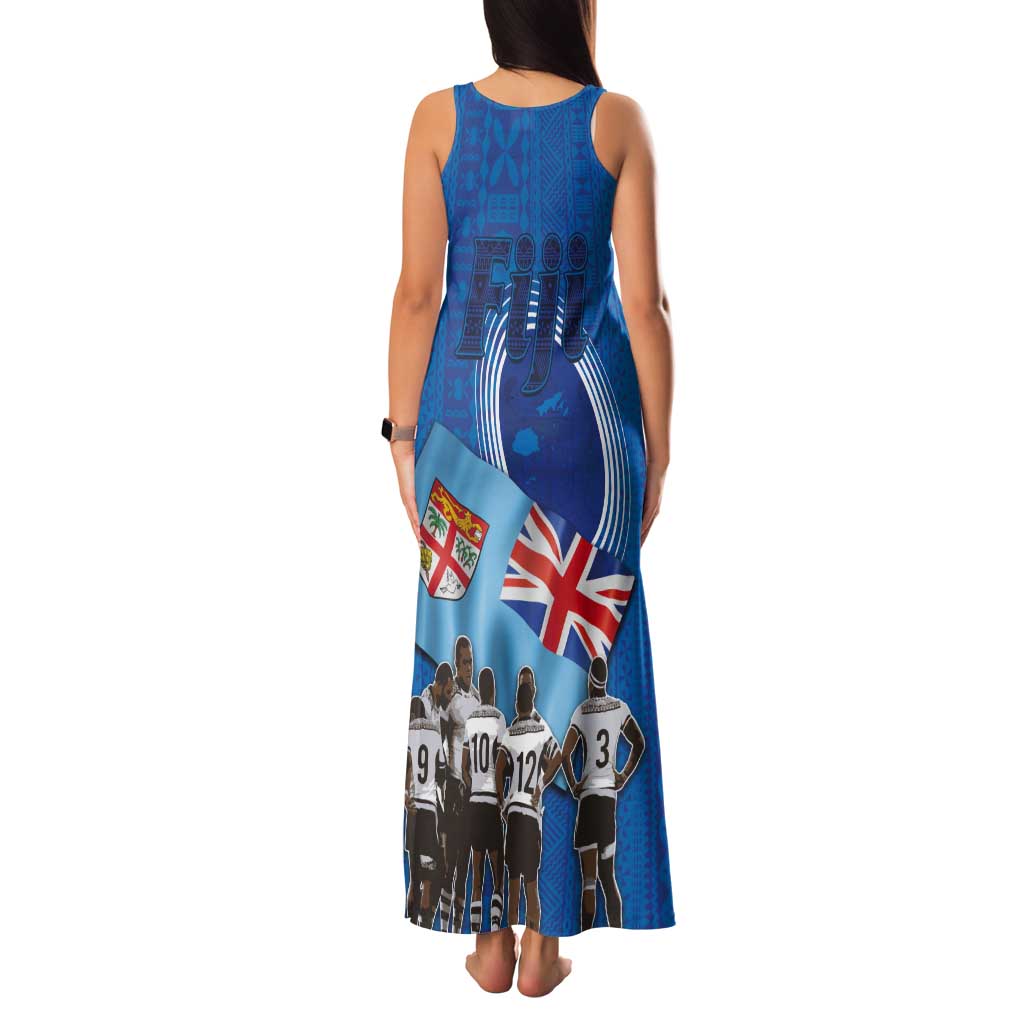 Fiji Rugby Sevens Tank Maxi Dress Commemorate Gold Medal - Rio de Janeiro 2016