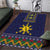 Philippines Merry Christmas Area Rug Maligayang Pasko with Parol and Xmas Pattern Barong Style