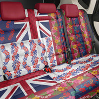 Hawaiian Lei Back Car Seat Cover National Flag Striped Style