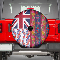 Hawaiian Lei Spare Tire Cover National Flag Striped Style
