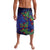 Matariki New Zealand Maori and Pohutukawa Lavalava Galaxy Blue Sky Style