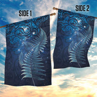 Matariki New Zealand Maori Silver Fern Garden Flag Galaxy Blue Sky Style LT03 - Polynesian Pride
