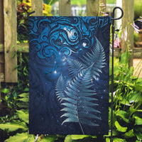 Matariki New Zealand Maori Silver Fern Garden Flag Galaxy Blue Sky Style LT03 Garden Flag Blue - Polynesian Pride