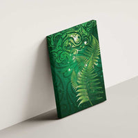 Matariki New Zealand Maori Silver Fern Canvas Wall Art Galaxy Green Sky Style LT03 - Polynesian Pride