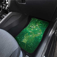 Matariki New Zealand Maori Silver Fern Car Mats Galaxy Green Sky Style LT03 - Polynesian Pride