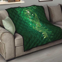 Matariki New Zealand Maori Silver Fern Quilt Galaxy Green Sky Style LT03 - Polynesian Pride