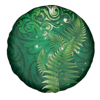 Matariki New Zealand Maori Silver Fern Spare Tire Cover Galaxy Green Sky Style LT03 - Polynesian Pride