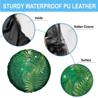 Matariki New Zealand Maori Silver Fern Spare Tire Cover Galaxy Green Sky Style LT03 - Polynesian Pride
