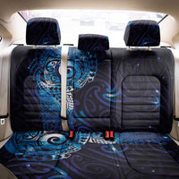 Matariki New Zealand Maori Koru Art Tattoo Back Car Seat Cover New Year Galaxy Blue Sky Style