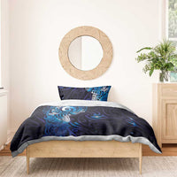 Matariki New Zealand Maori Koru Art Tattoo Bedding Set New Year Galaxy Blue Sky Style LT03 - Polynesian Pride