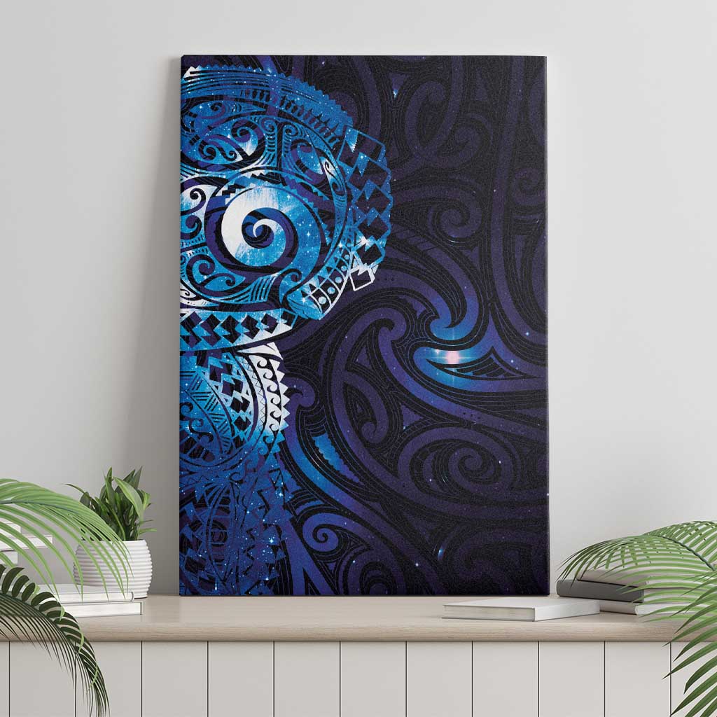 Matariki New Zealand Maori Koru Art Tattoo Canvas Wall Art New Year Galaxy Blue Sky Style LT03 - Polynesian Pride