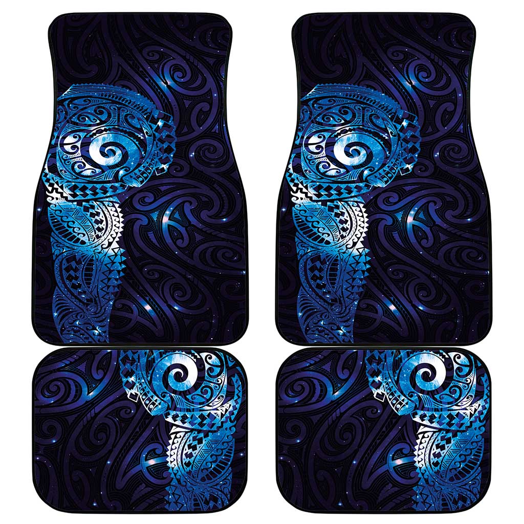 Matariki New Zealand Maori Koru Art Tattoo Car Mats New Year Galaxy Blue Sky Style LT03 - Polynesian Pride