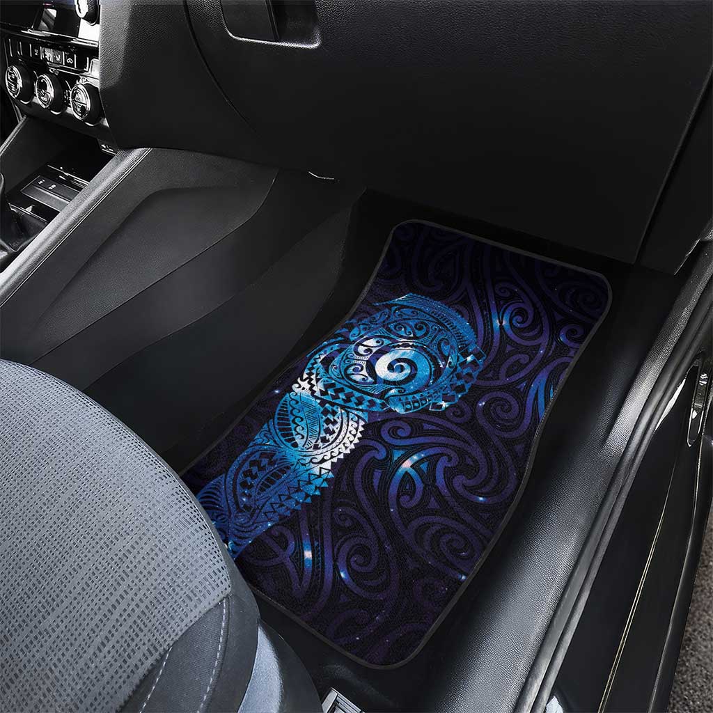 Matariki New Zealand Maori Koru Art Tattoo Car Mats New Year Galaxy Blue Sky Style LT03 - Polynesian Pride