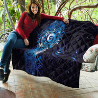 Matariki New Zealand Maori Koru Art Tattoo Quilt New Year Galaxy Blue Sky Style LT03 - Polynesian Pride