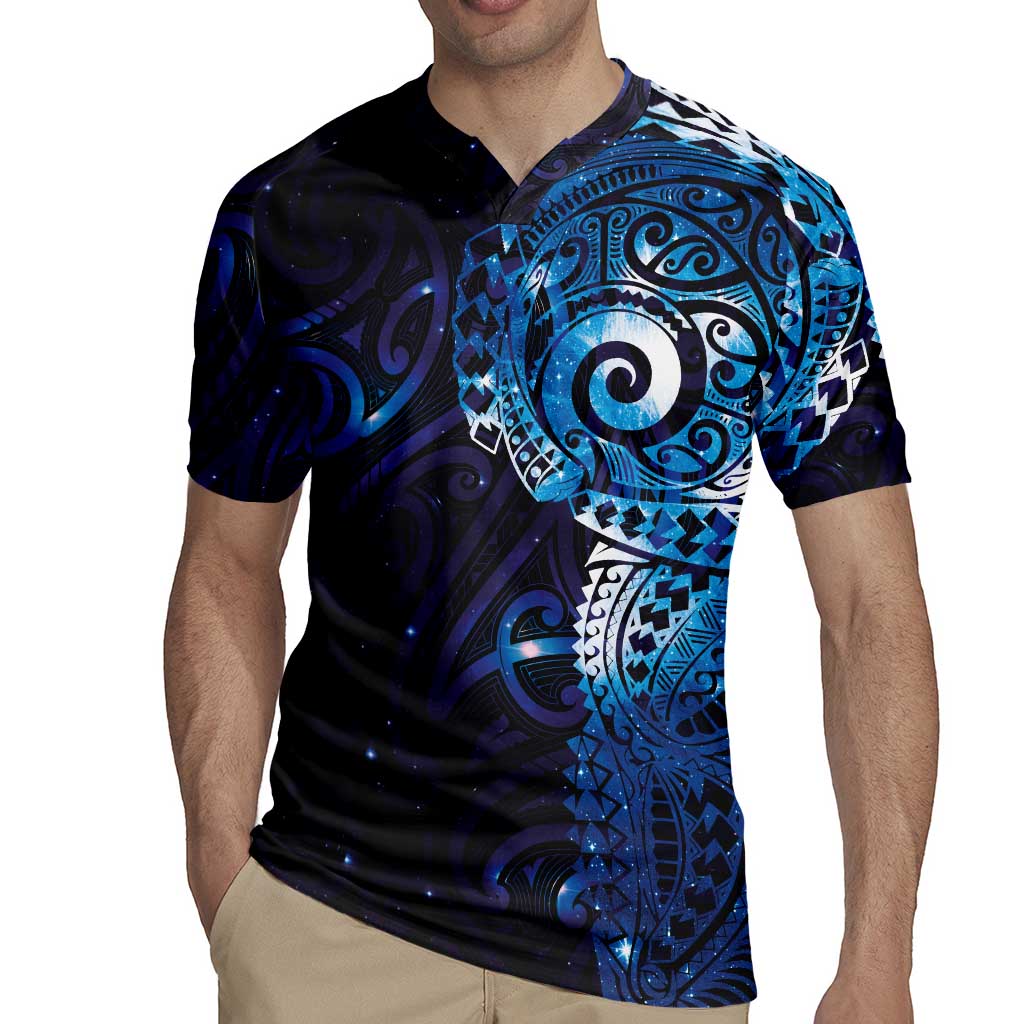 Matariki New Zealand Maori Koru Art Tattoo Rugby Jersey New Year Galaxy Blue Sky Style LT03 - Polynesian Pride