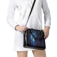 Matariki New Zealand Maori Koru Art Tattoo Shoulder Handbag New Year Galaxy Blue Sky Style