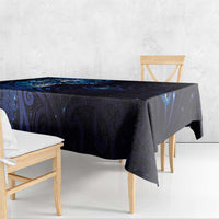 Matariki New Zealand Maori Koru Art Tattoo Tablecloth New Year Galaxy Blue Sky Style LT03 - Polynesian Pride