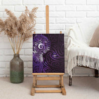 Matariki New Zealand Maori Koru Art Tattoo Canvas Wall Art New Year Galaxy Purple Sky Style LT03 - Polynesian Pride
