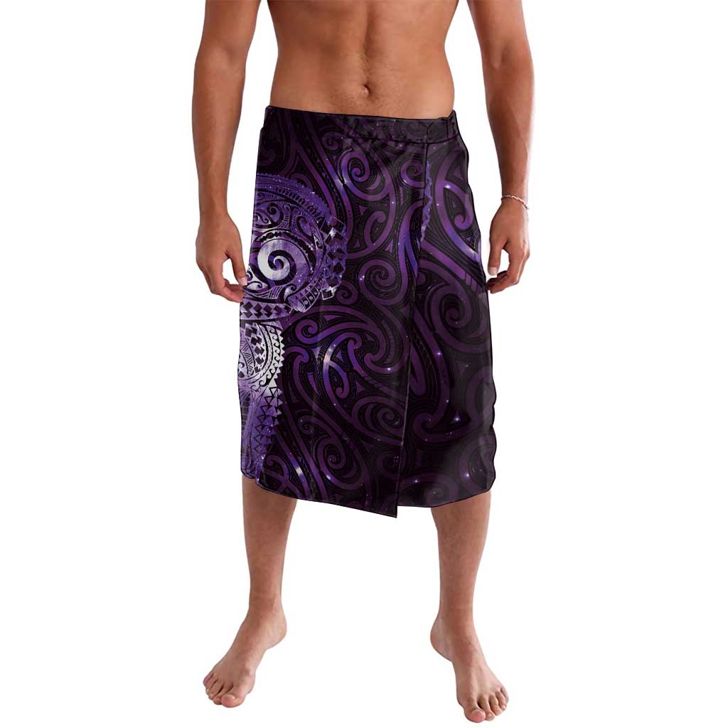 Matariki New Zealand Maori Koru Art Tattoo Lavalava New Year Galaxy Purple Sky Style