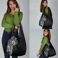 New Zealand Maori Koru Art Traditional Tattoo Grocery Bag Simple Style LT03 - Polynesian Pride