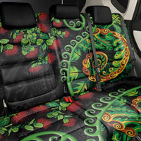 New Zealand Koru Plants and Pohutukawa Back Car Seat Cover Maori Tattoo Pattern