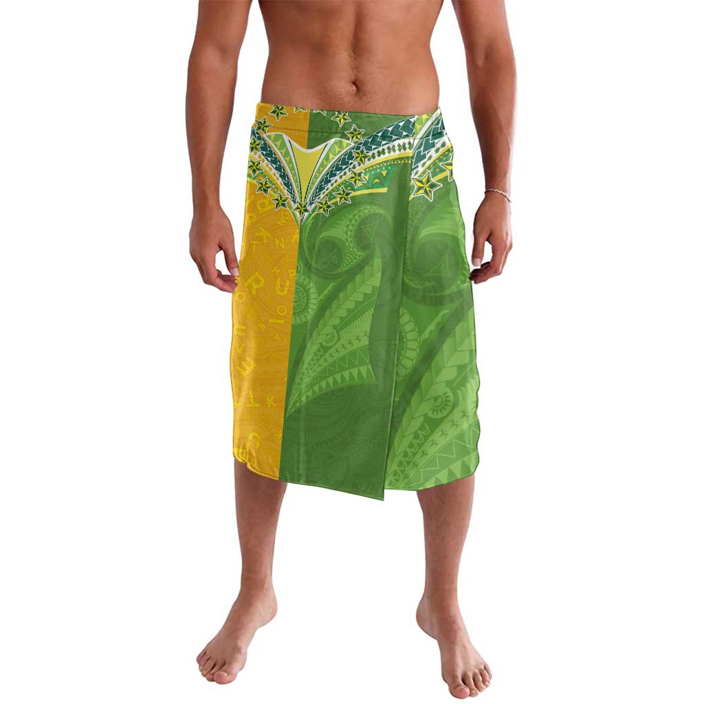 Cook Islands Language Week Lavalava Tatau Pattern and Rarotongan Alphabet - Polynesian Pride