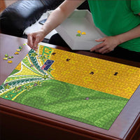 Cook Islands Language Week Puzzle Tatau Pattern and Rarotongan Alphabet - Polynesian Pride