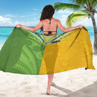 Cook Islands Language Week Sarong Tatau Pattern and Rarotongan Alphabet LT03 - Polynesian Pride