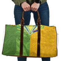 Cook Islands Language Week Travel Bag Tatau Pattern and Rarotongan Alphabet - Polynesian Pride