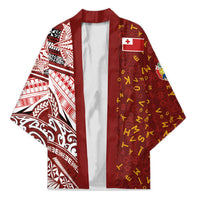 Tonga Language Week Kimono Ngatu Pattern and Tongan Alphabet - Polynesian Pride