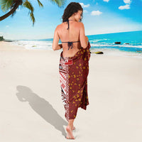 Tonga Language Week Sarong Ngatu Pattern and Tongan Alphabet LT03 - Polynesian Pride