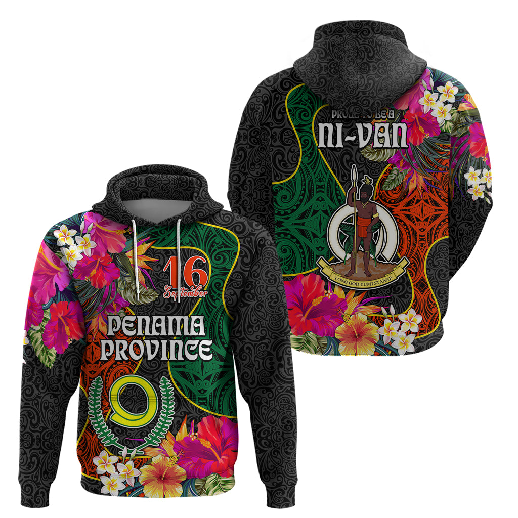 Penama Day Hoodie Proud To Be A Ni-Van Beauty Pacific Flower LT03 - Polynesian Pride