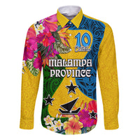 Malampa Day Family Matching Off Shoulder Short Dress and Hawaiian Shirt Proud To Be A Ni-Van Beauty Pacific Flower LT03 - Polynesian Pride
